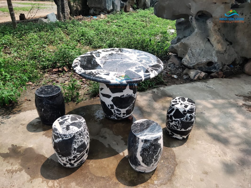 Bộ bàn ghế tiện tròn quy cách